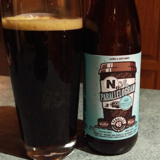 Parallelogram 6.0%, Parallel 49 Brewing Company, Canada