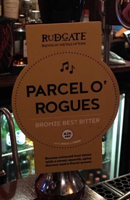 Parcel O' Rogues 4.1%, Rudgate Brewery, England
