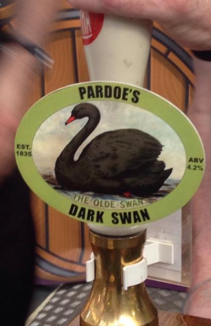 Pardoe's Dark Swan 4.2%, Olde Swan Brewery, England