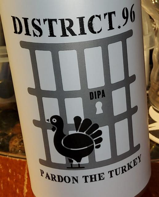 pardon the turkey 8.5%, District 96 Beer Factory, United States