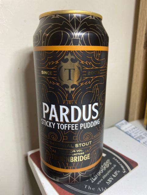 Pardus - Sticky Toffee Pudding 8.0%, Thornbridge Brewery, England