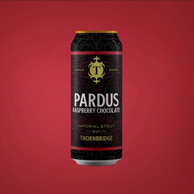 Pardus Raspberry Chocolate 8.0%, Thornbridge Brewery, England