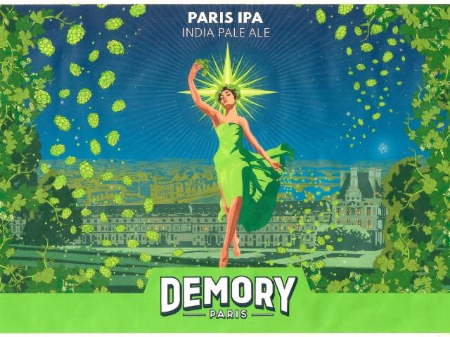 Paris IPA 5.5%, Demory Paris, France