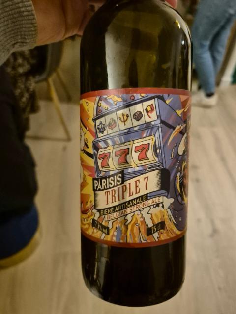 parisis triple 7 7.7%, Brasserie Parisis, France