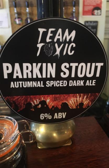 Parkin Stout 6.0%, Team Toxic, England