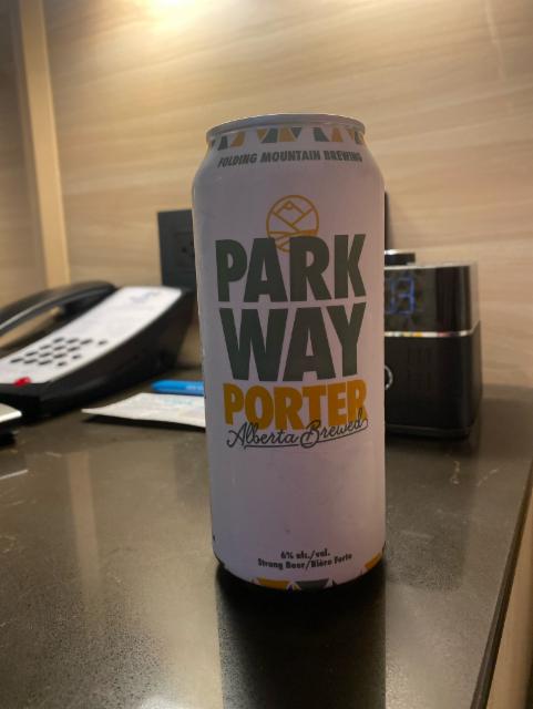 Parkway Porter 6.0%, Folding mountain brewing, Canada