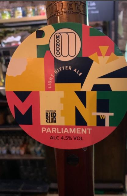 Parliament 4.5%, Mondo Brewing Company, England