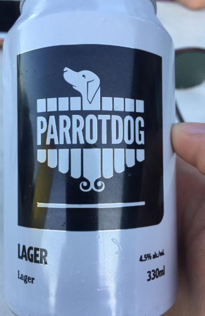 Lager 4.5%, ParrotDog, New Zealand