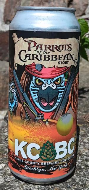 parrots of the caribbean 6.2%, Kings County Brewers Collective KCBC, United States