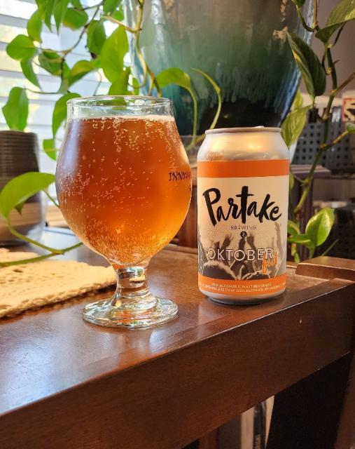 Partake Octoberfest 0.5%, Partake Brewing, Canada