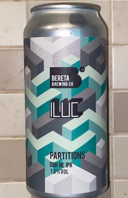 Partitions 7.3%, Bereta Brewing Co, Romania