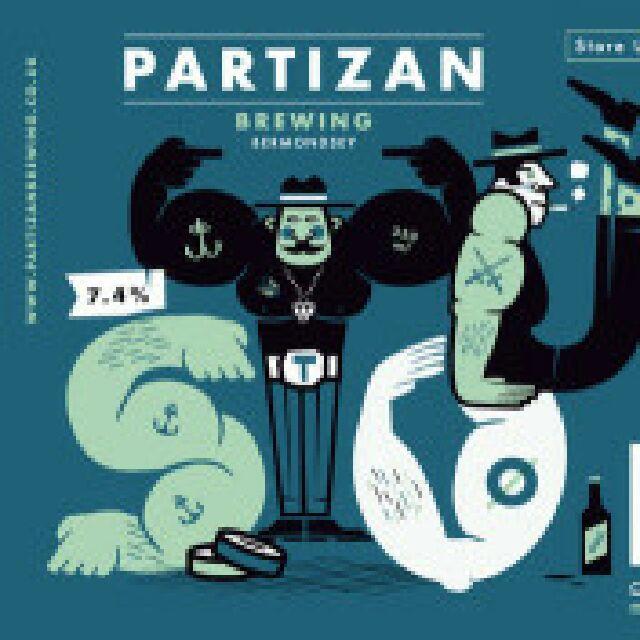 Partizan Stout 7.4%, Partizan Brewing, England