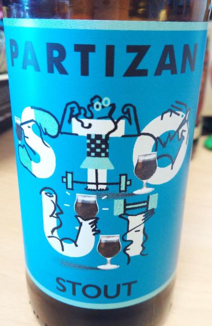 Partizan Stout 8.0%, Partizan Brewing, England