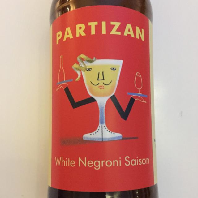 Partizan White Negroni Saison 4.0%, Partizan Brewing, England