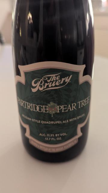 partridge in a pear tree, The Bruery