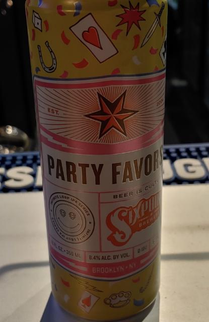 Party Favors 8.4%, Sixpoint Brewery, United States