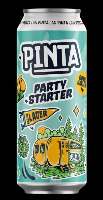 Party Starter: Pacific Lager 5.0%, Browar PINTA, Poland