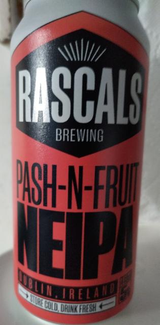 Pash-N-Fruit 5.0%, Rascals Brewing, Ireland