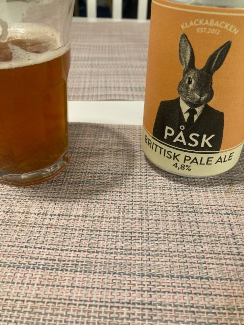 Påsk 4.8%, Klackabackens Bryggeri, Sweden