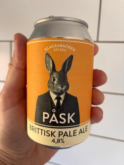 Påsk British Pale Ale, Klackabackens Bryggeri