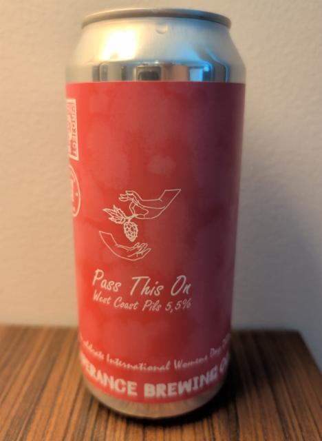 Pass This On 5.5%, Temperance Brewing Co., Finland