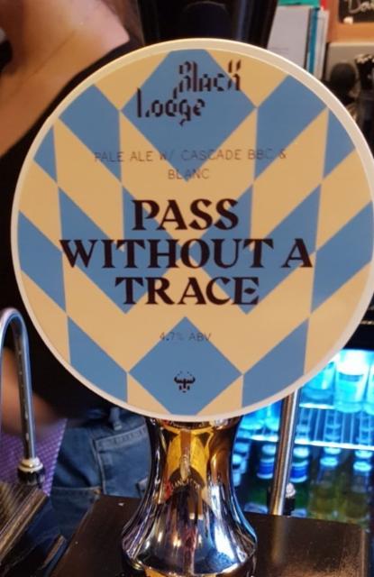 Pass Without A Trace 4.7%, Black Lodge Brewing, England