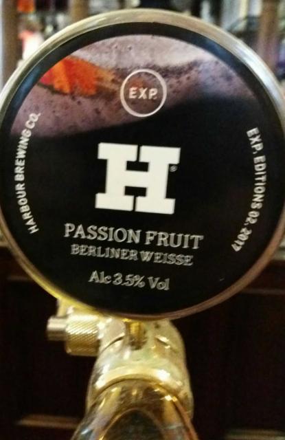 Passion Fruit Berliner Weisse 3.5%, Harbour Brewing Company, England