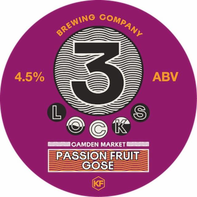 Passion fruit gose, 3 Locks Brewery