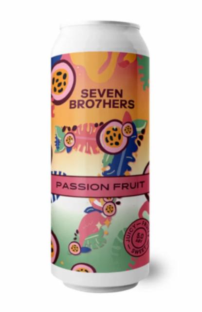 Passion Fruit Pale 5.0%, Seven Bro7hers Brewing Co., England