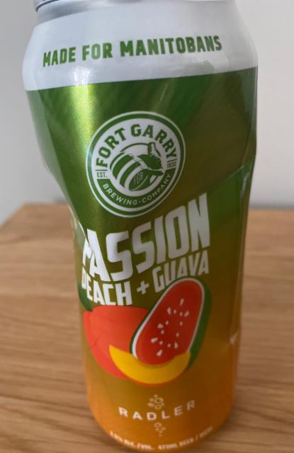 Passion peach and guava 3.5%, Fort Garry Brewing, Canada