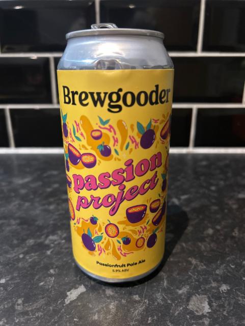 Passion Project 5.4%, Brewgooder, Scotland