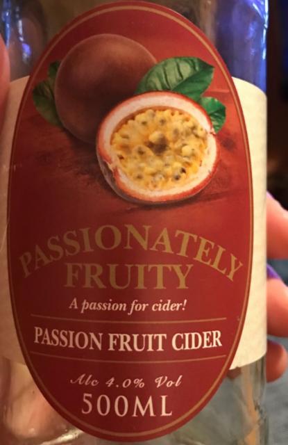 Passionately Fruity 4.0%, Staffordshire Brewery, England