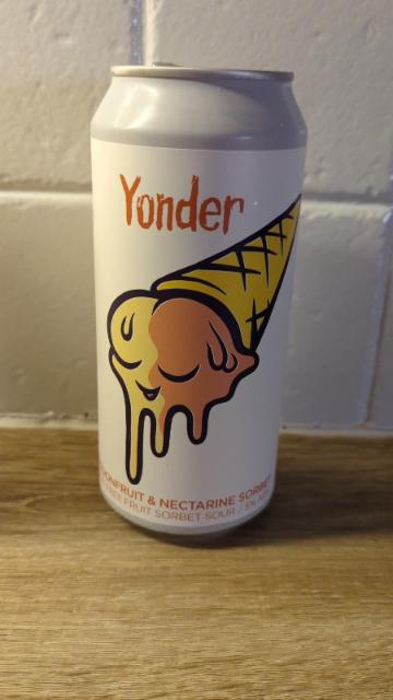 Passionfruit & Nectarine Sorbet 5.0%, Yonder Brewing, England