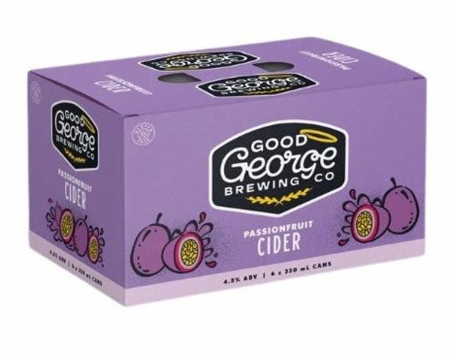 Passionfruit Cider, Good George Brewing