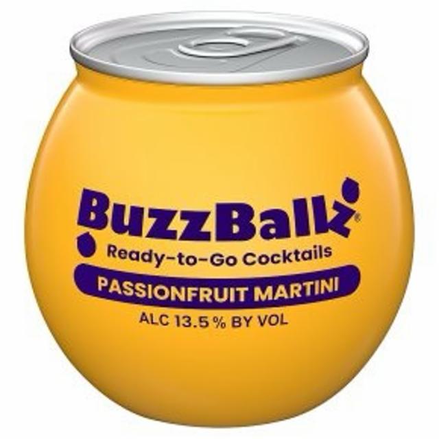 Passionfruit Martini 13.5%, BuzzBallz, United States