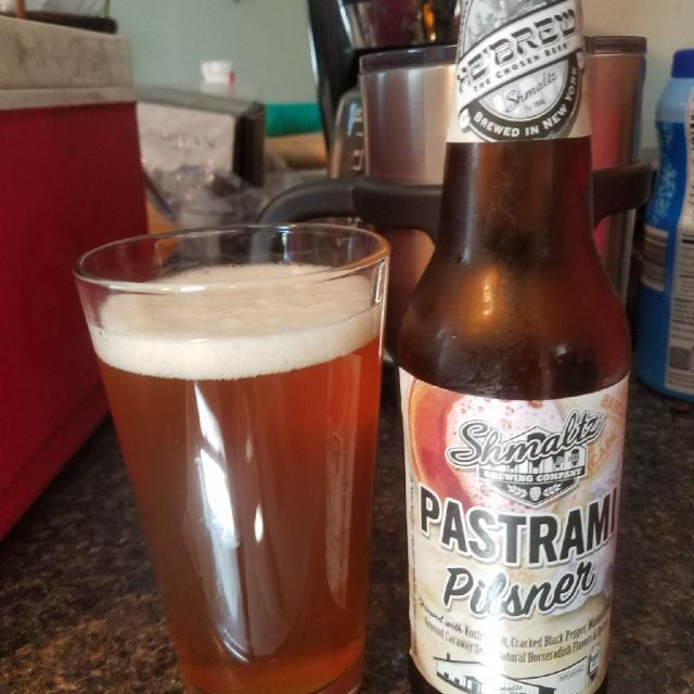 Pastrami Pilsner 5.5%, Shmaltz Brewing Company, United States