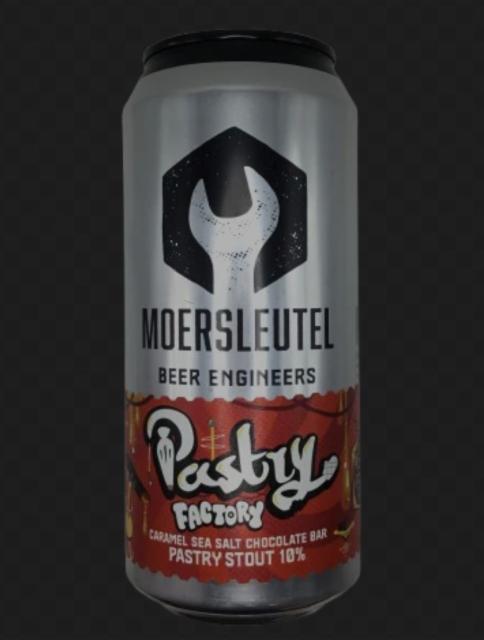 Pastry factory - caramel sea salt chocolate bar, Brouwerij De Moersleutel