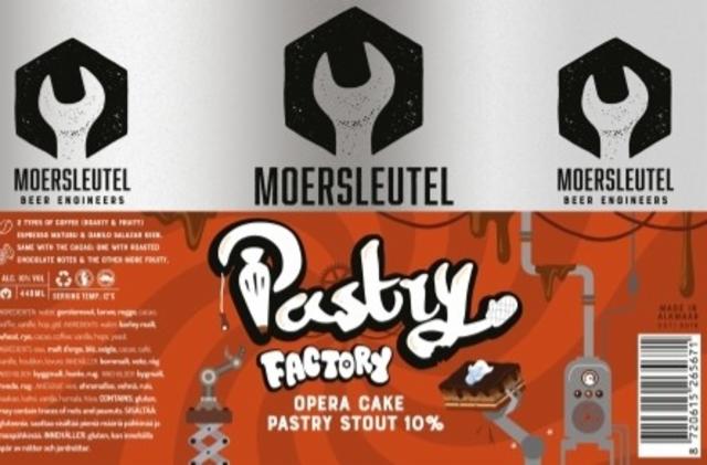 Pastry Factory - Opera Cake 10.0%, Brouwerij De Moersleutel, Netherlands
