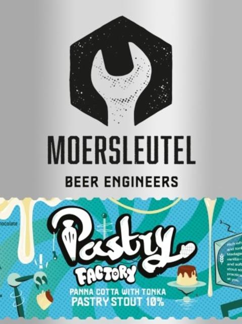 Pastry Factory - Panna Cotta With Tonka 10.0%, Brouwerij De Moersleutel, Netherlands