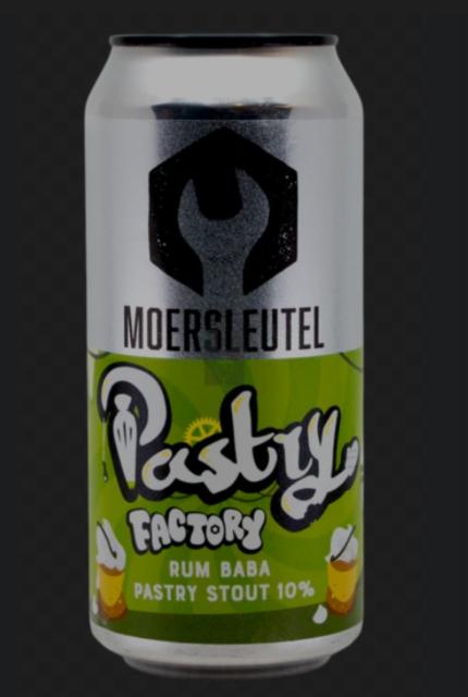 Pastry Factory - Rum Baba Pastry Stout 10.0%, Brouwerij De Moersleutel, Netherlands