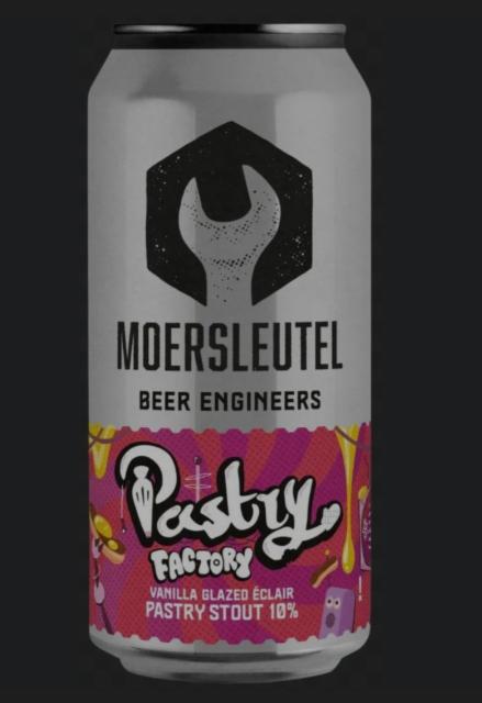 pastry factory - vanilla glazed eclair 10.0%, Brouwerij De Moersleutel, Netherlands