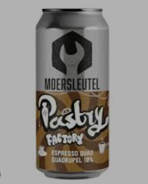 Pastry factory : espresso quad quadrupel 10.0%, Brouwerij De Moersleutel, Netherlands