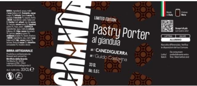Pastry Porter 5.5%, Birrificio Della Granda, Italy