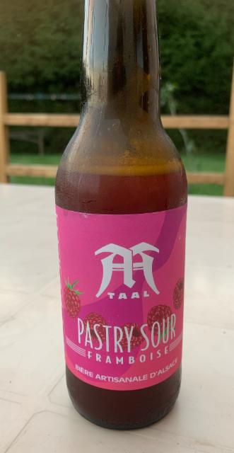 Pastry sour framboise, Brasserie Taal