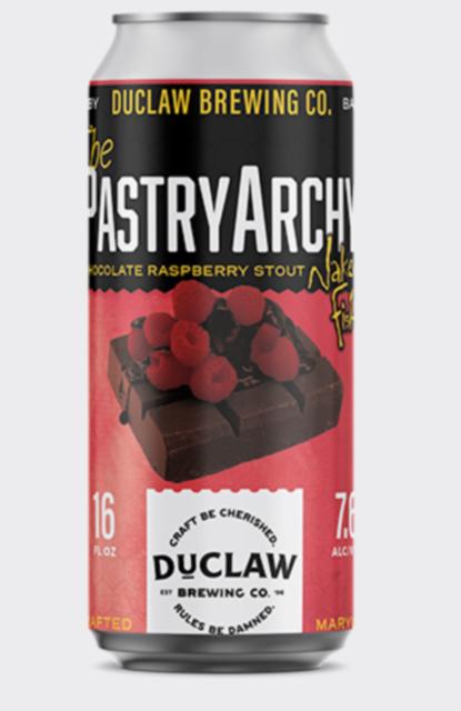 The PastryArchy Naked Fish Chocolate Raspberry Stout 7.6%, DuClaw Brewing Company, United States