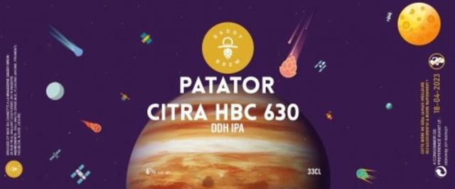 Patator Citra HBC 630 6.0%, Daddy Brew, France