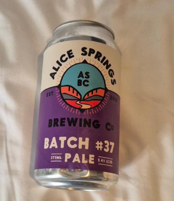patch #37, Alice Springs Brewing Company