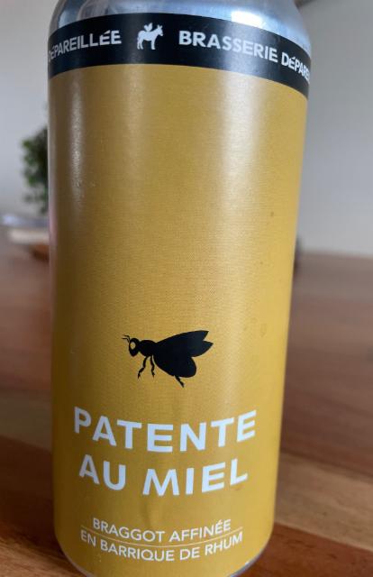 Patente au miel 7.7%, Brasserie Dépareillée, Canada