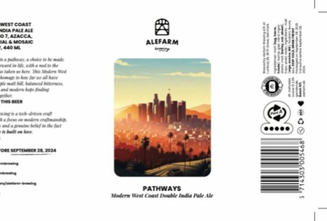 Pathways 8.0%, Alefarm Brewing, Denmark