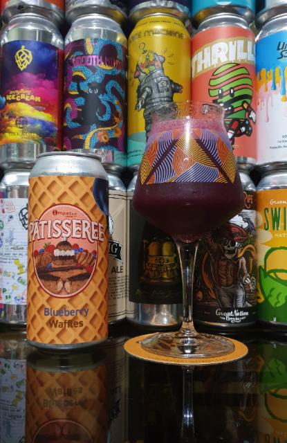 pâtisseree Blueberry Waffles 6.0%, Imprint Beer Co., United States